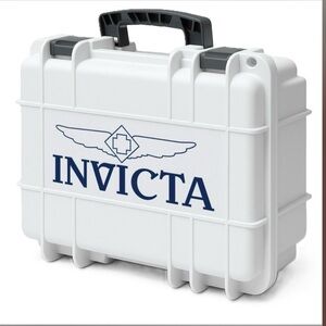 Invicta White and Blue Protective Case